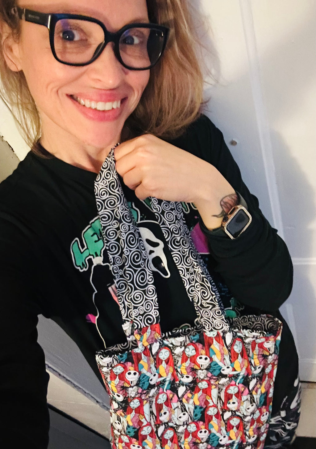 Nightmare Before Christmas tote bag