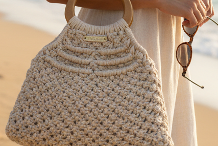 Macrame bag “Cashmere”