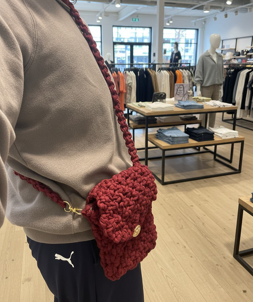 The Craisin- Cross body phone holder