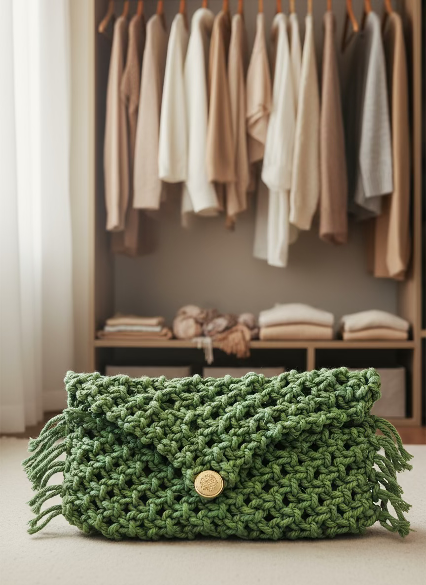 Macrame Clutch