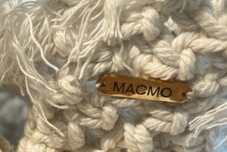 Macrame Baby Booties