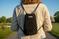 Slick mini macrame back pack